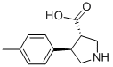 (3S,4R)-4-p-tolylpyrrolidine-3-carboxylic acid Structure,1049976-10-4Structure