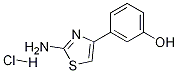 3-(2-氨基-4-噻唑)苯酚盐酸盐结构式_1050556-38-1结构式