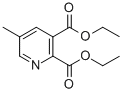 5-甲基吡啶-2,3-二羧酸二乙酯结构式_105151-48-2结构式