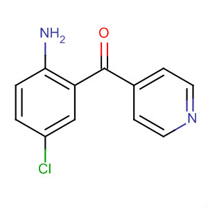 (2-氨基-5-氯苯基)-4-吡啶甲酮结构式_105192-42-5结构式