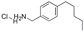 4-Pentylbenzylamine hydrochloride Structure,105254-43-1Structure
