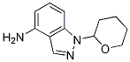 1-(四氢-2H-吡喃-2-基)-1H-吲唑-4-胺结构式_1053655-57-4结构式