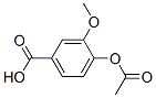 4-乙酰氧基-3-甲氧基苯甲酸结构式_10543-12-1结构式