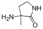 3-氨基-3-甲基-2-吡咯烷酮结构式_105433-86-1结构式