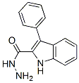 3-苯基-1H-吲哚-2-碳酰肼结构式_105492-12-4结构式