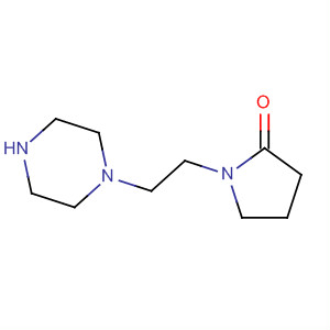1-[2-(1-哌嗪)乙基]-2-吡咯烷酮结构式_105522-40-5结构式