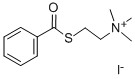 N-Benzoylthiocholine Iodide Structure,10561-14-5Structure