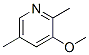 (9CI)-3-甲氧基-2,5-二甲基-吡啶结构式_105623-63-0结构式