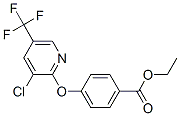 3-Chloro-2-[4-(ethoxycarbonyl)phenoxy]-5-(trifluoromethyl)pyridine Structure,105626-86-6Structure