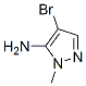 3-氨基-4-溴-2-甲基吡唑结构式_105675-85-2结构式