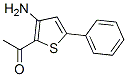 2-Acetyl-3-amino-5-phenylthiophene Structure,105707-24-2Structure