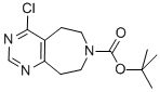 4-氯-8,9-二氢-5H-嘧啶并[5,4-d]氮杂卓-7(6h)-羧酸叔丁酯结构式_1057338-27-8结构式