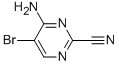 4-氨基-5-溴嘧啶-2-甲腈结构式_1059174-68-3结构式