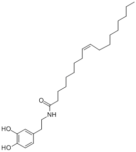 N-Oleoyldopamine Structure,105955-11-1Structure