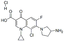 Clinafloxacin hydrochloride Structure,105956-99-8Structure