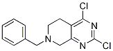 2,4-Dichloro-5,6,7,8-tetrahydro-7-(phenylmethyl)-pyrido[3,4-d]pyrimidine Structure,1059735-34-0Structure