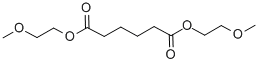 Bis(2-methoxyethyl) hexanedioate Structure,106-00-3Structure
