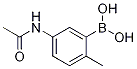 5-乙酰胺-2-甲基苯硼酸结构式_1060661-55-3结构式