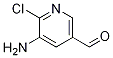5-氨基-6-氯烟醛结构式_1060804-25-2结构式