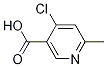4-Chloro-6-methylnicotinic acid Structure,1060805-95-9Structure