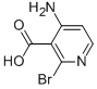 4-氨基-2-溴-3-吡啶羧酸结构式_1060809-71-3结构式
