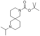 2-(1-甲基乙基)-2,8-二氮杂螺[4.5]癸烷-8-羧酸 1,1-二甲基乙酯结构式_1061682-96-9结构式