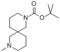 2-甲基-2,8-二氮杂螺[4.5]癸烷-8-羧酸 1,1-二甲基乙酯结构式_1061683-11-1结构式