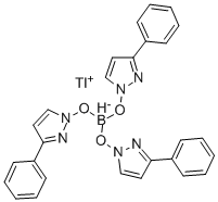 氢三(3-苯基吡唑-1-基)硼酸铊盐结构式_106210-02-0结构式