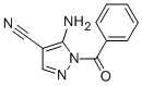 5-氨基-1-苯甲酰基-1H-吡唑-4-甲腈结构式_106368-33-6结构式
