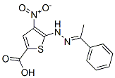 2-Thiophenecarboxylic acid, 5-[(-alpha--methylbenzylidene)hydrazino]-4-nitro-(7ci) Structure,106384-11-6Structure