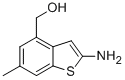 2-氨基-6-甲基-4-苯并噻唑甲醇结构式_106429-21-4结构式
