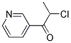 (9ci)-2-氯-1-(3-吡啶)-1-丙酮结构式_106430-50-6结构式