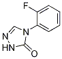 4-(2-Fluorophenyl)-1H-1,2,4-triazol-5(4H)-one Structure,1065074-15-8Structure