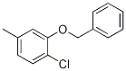 2-(Benzyloxy)-1-chloro-4-methylbenzene Structure,1065074-77-2Structure