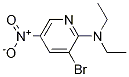 3-Bromo-N,N-diethyl-5-nitropyridin-2-amine Structure,1065074-82-9Structure