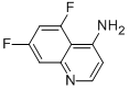 4-氨基-5,7-二氟喹啉结构式_1065092-27-4结构式