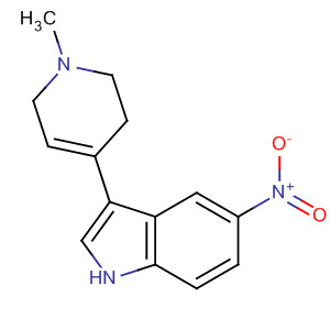 3-(1-Methyl-1,2,3,6-tetrahydropyridin-4-yl)-5-nitro-1h-indole Structure,106516-27-2Structure