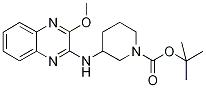 3-(3-甲氧基-喹噁啉-2-基氨基)-哌啶-1-羧酸叔丁酯结构式_1065485-08-6结构式
