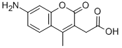 7-氨基-4-甲基-2-氧代-2H-色烯-3-乙酸结构式_106562-32-7结构式