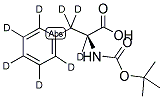 L-苯基-d5-丙氨酸-2,3,3-d3-n-t-boc结构式_106881-07-6结构式