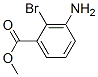 3-氨基-2-溴苯甲酸甲酯结构式_106896-48-4结构式