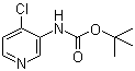 3-Boc氨基-4-氯吡啶结构式_1068976-14-6结构式