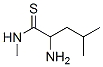  2-氨基-n,4-二甲基-戊烷硫代酰胺结构式_106916-35-2结构式