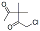 1-氯-3,3-二甲基-2,4-戊烷二酮结构式_106921-68-0结构式