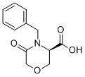 (3R)-5-oxo-4-(phenylmethyl)-3-morpholinecarboxylic acid Structure,106973-36-8Structure