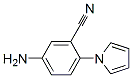 5-氨基-2-(1H-吡咯-1-基)苯甲睛结构式_106981-51-5结构式