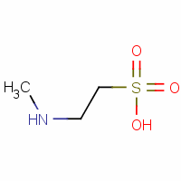 N-methyltaurine;2-(n-methylamino)ethanesulfonic acid Structure,107-68-6Structure