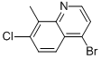 4-Bromo-7-chloro-8-methylquinoline Structure,1070879-42-3Structure