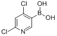 B-(4,6-dichloro-3-pyridinyl) boronic acid Structure,1070893-11-6Structure