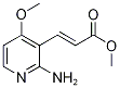 Methyl 3-(2-amino-4-methoxypyridin-3-yl)acrylate Structure,1072139-91-3Structure